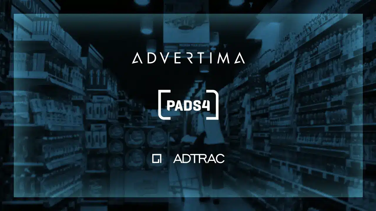 Advertima Adtrac PADS4 partnership
